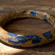 天然鳳凰石手鐲藍銅礦孔雀石鐲子禮盒