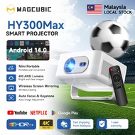Magcubic Smart Projector Auto Focus 400 ANSI 1080P 4K 8K Support Native 720P Portable Home Cinema Wi