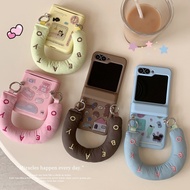 Suitable for Samsung ZFlip 3 Fashionable Mobile Phone Protective Cases Trendy Samsung ZFlip 7 Mobile