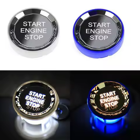 For Lexus RX NX UX CT ES 1PCS Car Crystal Engine Start Stop Switch Button Automobile Ignition Button