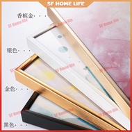 Poster Frame Puzzle Photo 4R 5R 6R 8R A3 A4 Brushed Aluminum Alloy Photo Frame Desktop Wall Hanging 