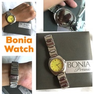 Jam tangan wanita rantai stainless bonia bekas second PL