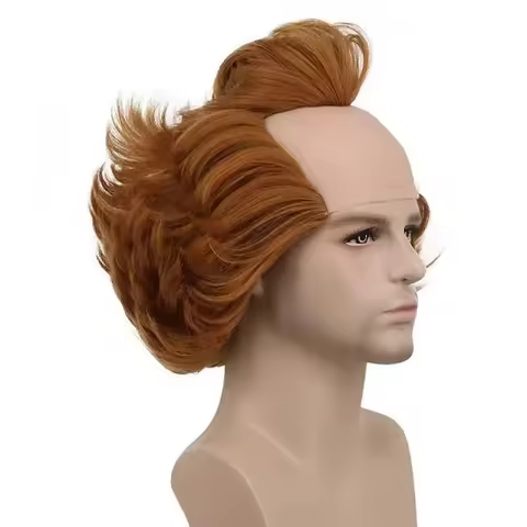 TYV55European and American Anime Stephen King's It Pennywise Peripheral Horror Wig Halloween Mask He