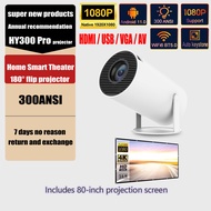 Projector HY300 Pro Full HD 1080P Smart Projektor For Phone 180°flip Android 11.0 Home Theater Proje