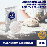 Magnesium Carbonate (Food grade food additive anticaking agent acidity regulator strengthen gluten)