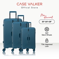 Case Valker TUNA PP Hard Case TSA Lock YKK Zipper Suitcase Sport Luggage Trunk Bag (20" / 24" / 28")
