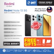 Xiaomi Redmi Note 13 5G Smartphone | MediaTek Dimensity 6080 | 6.67" AMOLED Displ | 108MP Triple Cam | 5000mAh Battery