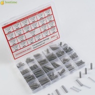 LONTIME 300PCS/box Small Springs, Tension Spring 304 Stainless Steel Compression Spring Assortment K