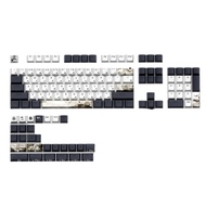 GO Auto-133 Keys Keycaps PBT Cherry Keycap Set Personalized Customized Japanese Keycaps for 60/84/98