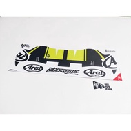 IOM TT 2019 - STICKER DECAL SPOILER DF-X2