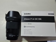 SIGMA 23mm F1.4 DC DN XF FUJI 富士