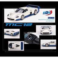 New Store Model Car Model BBR 1: 64 Maserati Maserati MC12 White Alloy Car Model