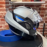 Shark Evo GT SEAN BLACK GREY 180 Modular Flip Up Shark Helmets Shark Helmet Shark Helmets