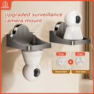🇸🇬 SG Stock Suction Cup Home CCTV Camera Wall Mount - No-Drill Free-Punch Surveillance Stand, Revers