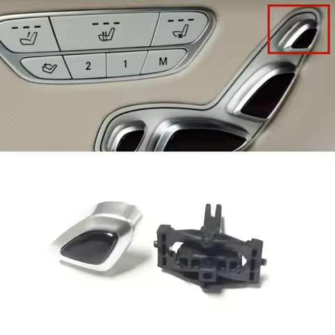 Car Seat Headrest Adjust Switch Button Pillow Regulating Shaft For Mercedes Benz W222 S Class W447 V