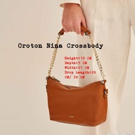 Oroton Nina Crossbody - cognac