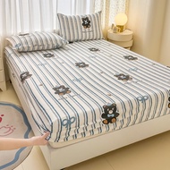 Thỏ Ga Trải Giường toàn bộ mềm garterized fittedsheet 0.9m 1m2 1m5 1m8 2m