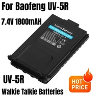 UV-5R 7.4V 1800mAh Walkie Talkie Batteries Parts for Baofeng UV-5R