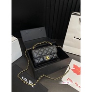 [Real Shot] Fashionable Classic New Style Genuine Leather High-End 23p One-Shoulder cf Versatile Cha