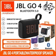JBL GO 4/GO3 Ultra-Portable Wireless Speaker Pro Sound Bass IP67 7H Battery 1 Year MY Warranty for T