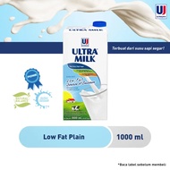 Ultra Milk Susu UHT Low Fat Plain 1L