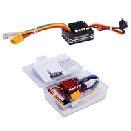 1Pcs Waterproof 80A Brushed Electric Speed Controller ESC 6.5V/5A BEC for 1/10 RC Crawler Axial SCX1