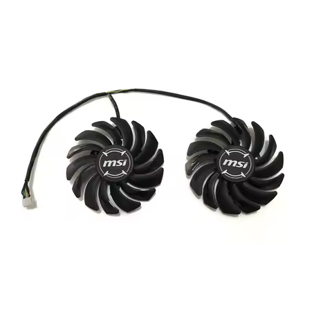 2pcs/Set,GPU Cards Fan,T129215SU,For MLLSE RX 580 8G Paquete B,VGA Video Cooler,PLD09210S12HH,For ML