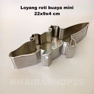 Mini gift crocodile bread pan 22x9x4 cm Crocodile-shaped pan