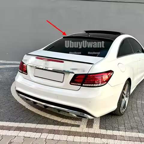 Carbon Fiber roof spoiler Wing For Benz E Class Coupe W207 C207 2010 - 2016 E200 E250 E300 E350