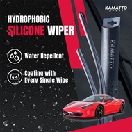 Kamatto Wiper Ferrari 458 Spider (2012-2015) Hydrophobic Silicone Windshield Wiper Water Repelling C