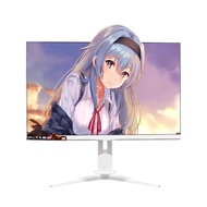 aoc White monitor27Inch Curved Surface2k180hz Pink Direct Display Screen Gaming Room Theme Custom Co