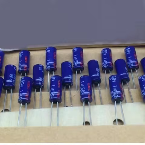 20PCS original aluminum electrolytic capacitor 50V 1UF 5X11 Wuji BP U