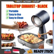 Range Hood Portable Desktop Exhaust Smoke Suction Cooker Hood Fan BBQ Range Hood Strong Suction BBQ