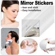 Thicken Flexible Self-adhesive Wall Stickers - DIY Art Decor - 3D Acrylic Mirror Mirror Stickers