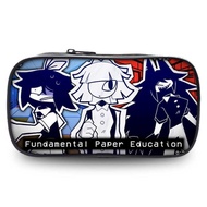 DKVNK Claire Túi bút chì Miss Circle Giáo Dục giấy Cơ bản Dây kéo Hộp bút chì hoạt hình Anime Hộp Bú