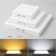 Square/Round floating Led ceiling light 12w 18u 24w