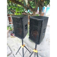 speaker 10 inch fullset tweeter model plus Box monitor