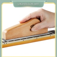 [okhelloe.my] Guitar Fret File Guitar Fret Crowning File Hardwood & Carbon Steel Sanding Fret Levele