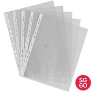 A4 11-Hole Clear Sheet Protector/Copy Safe 100pcs