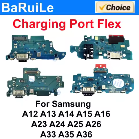 USB Charging Port Board Flex Cable for SamSung A12 A13 A14 A15 A16 A26 A23 A24 A25 A26 A32 4G 5G A33