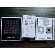 AMSLER CHART, PRECISION VISION CHART