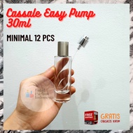 Casa LE 30ML EASY PUMP Perfume Bottle - CASSALE Empty Perfume Bottle - 30ML Glass Perfume Bottle