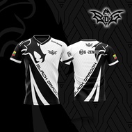 Baju Kaos Jersey Gaming  Esport FF PUBGCustom-BLACK DRAGON(FREE NICKNAME)