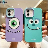 Cute Cartoon Monsters Inc 3 in 1 Phone Case For OPPO A3S A5 AX5 A5S AX5S A7 AX7 A12S A12 A12e Silicone Anti-drop Phone Case