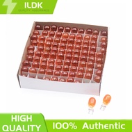 100PCS Motorcycle Light Bulb PEANUT BULB T13 12V 10W universal