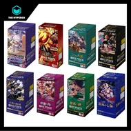 BANDAI - ONE PIECE CARD GAME BOOSTER BOX EB-01/EB-04/OP-08/OP-10/OP-13