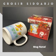 Christmas Mug/Christmas Glass/Christmas Gift Glass/Character Mug