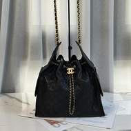 CHANEL 25 Hobo bag - 中號黑金