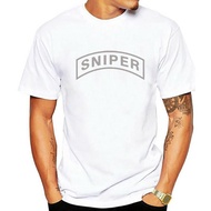 New Fbi Sniper Team T-Shirt 2022 Flash Print Cotton Slim Fit Crew Neck Printing Casual Tops