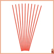 10 Pcs Straws Oil Spray Can Extension Cleaner Tubes Nozzle Replace Hollow 12.00X0.22X0.22CM Red Pp d